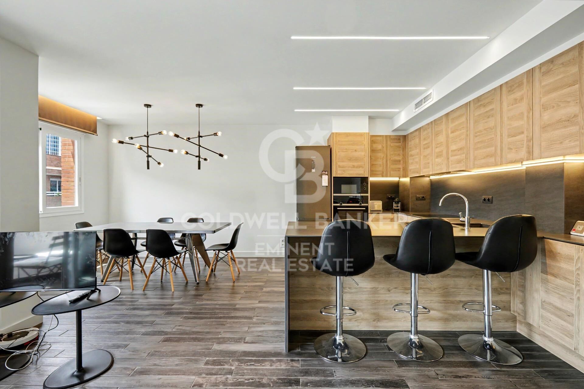 Appartement rénové de 100 m² aux Corts