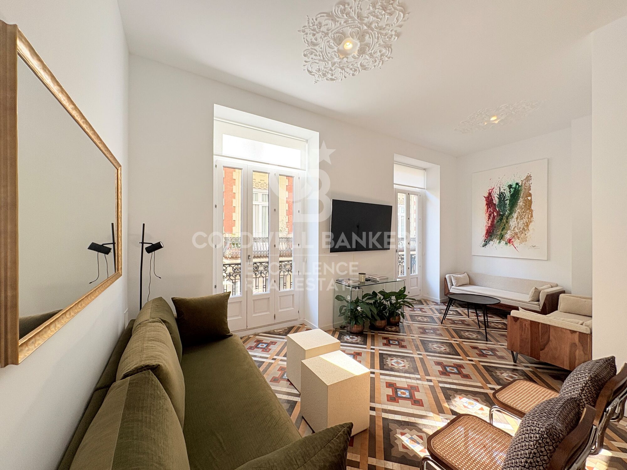 Premium-Wohnsitz neben der Calle de la Paz. Design und Erbe.