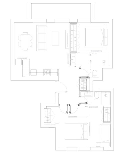 Appartement lumineux de 3 chambres à Fuente del Berro