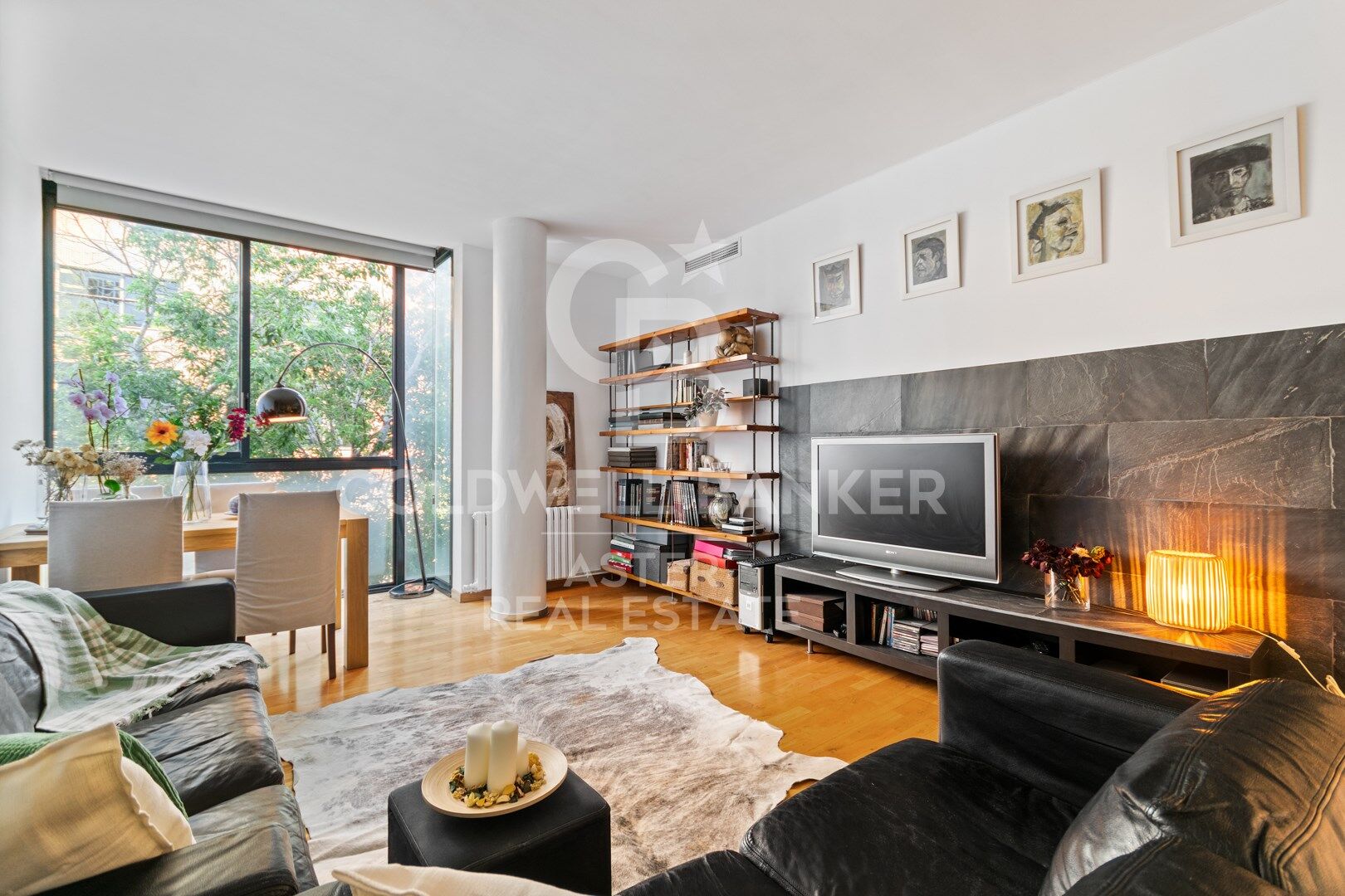 Flat in a private community with garden and pool in Poblenou