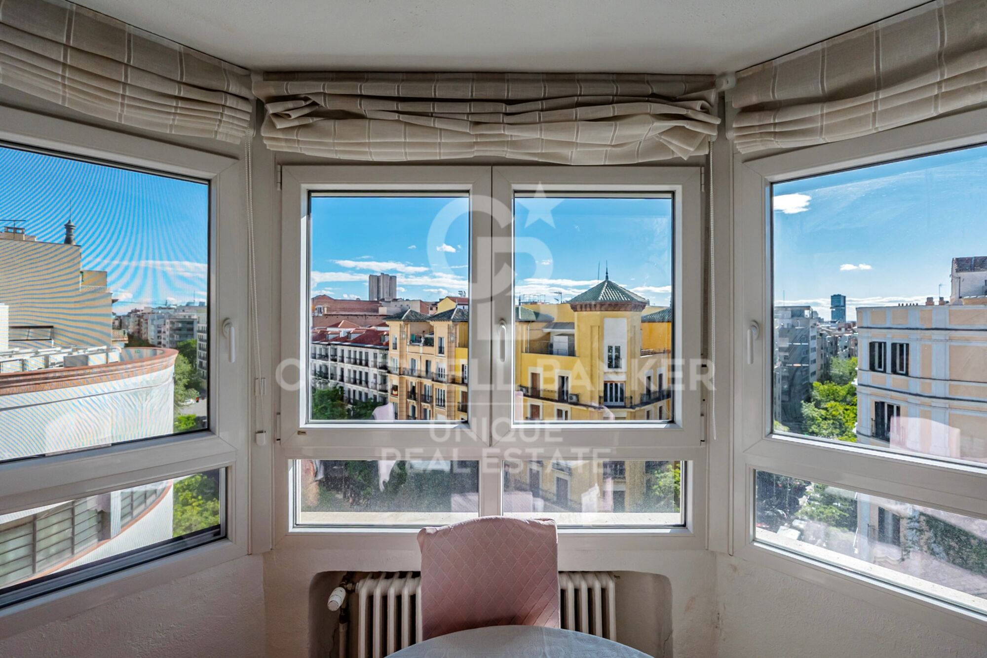 7ª planta exterior con 4 dormitorios, terraza y vistas despejadas en Goya