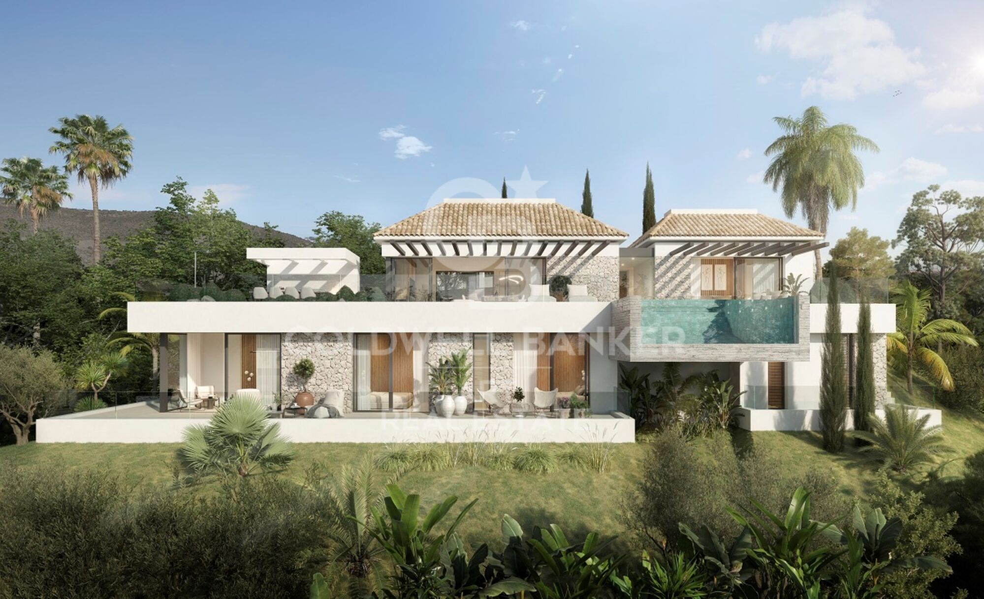 Contemporary Luxury Retreat with Open Views in Monte Mayor
