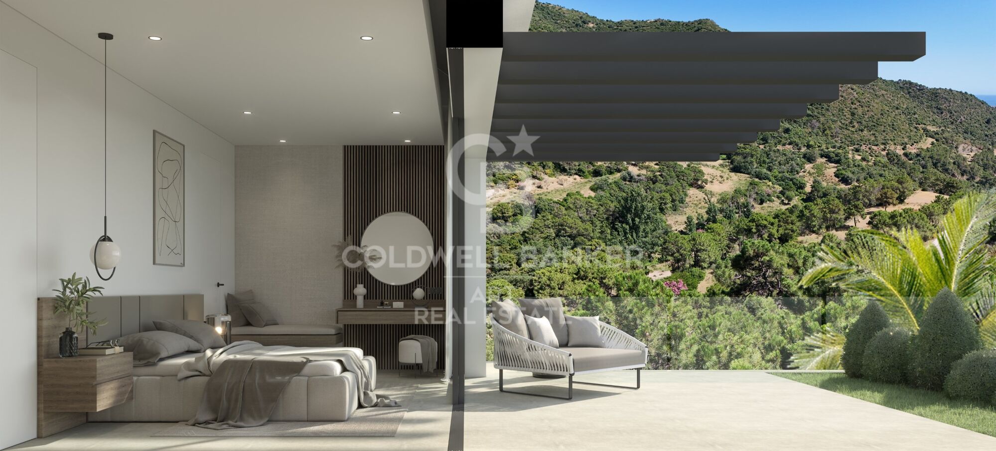 Contemporary Luxury Retreat with Open Views in Monte Mayor
