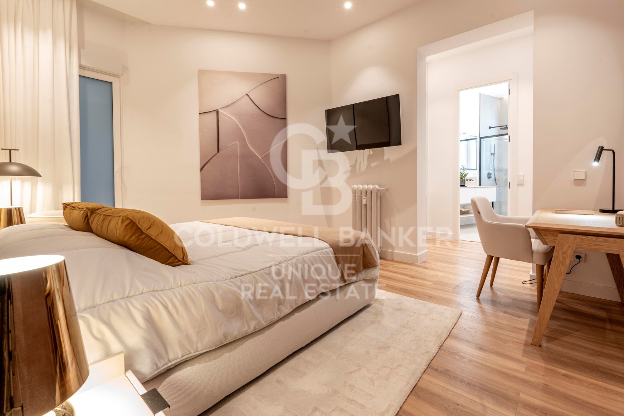 Appartement neuf de trois chambres avec salles de bains privatives à Goya, quartier de Salamanca