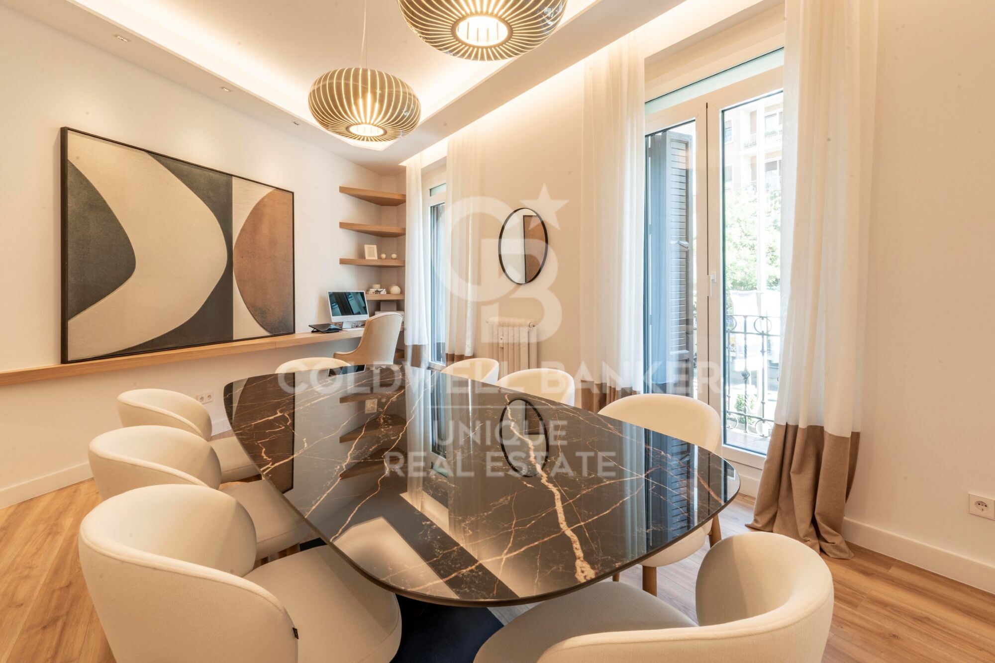 Appartement neuf de trois chambres avec salles de bains privatives à Goya, quartier de Salamanca