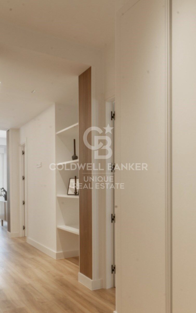 Exclusiva vivienda de tres dormitorios en Argüelles