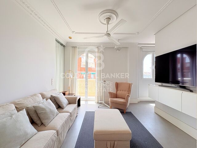Élégant appartement de standing au design contemporain avec rénovation intégrale sur Gran Vía Fernando el Católico