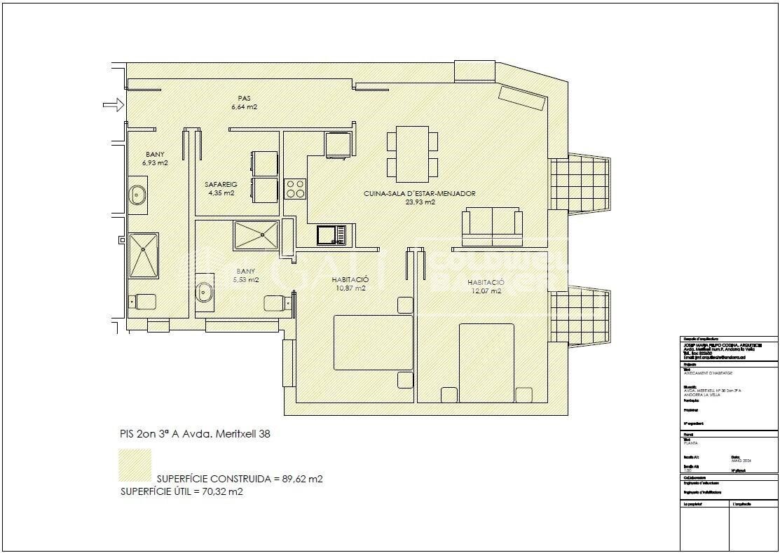 Apartment 2 Bedrooms Sale Andorra la Vella