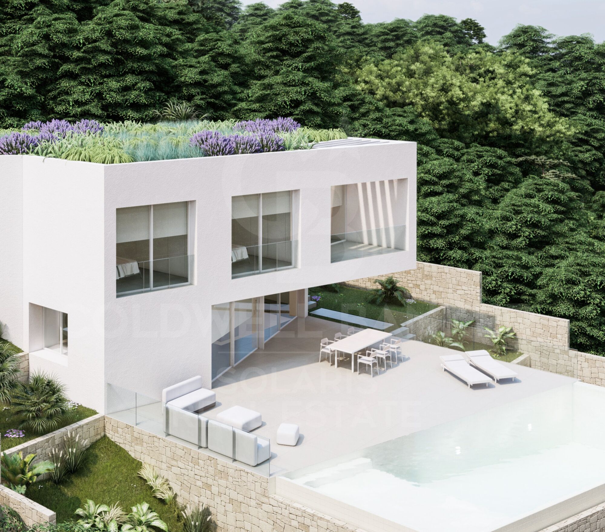 Terrain exclusif avec licence pour un projet de logement à deux étages avec vue sur la mer, Dénia Les Rotes