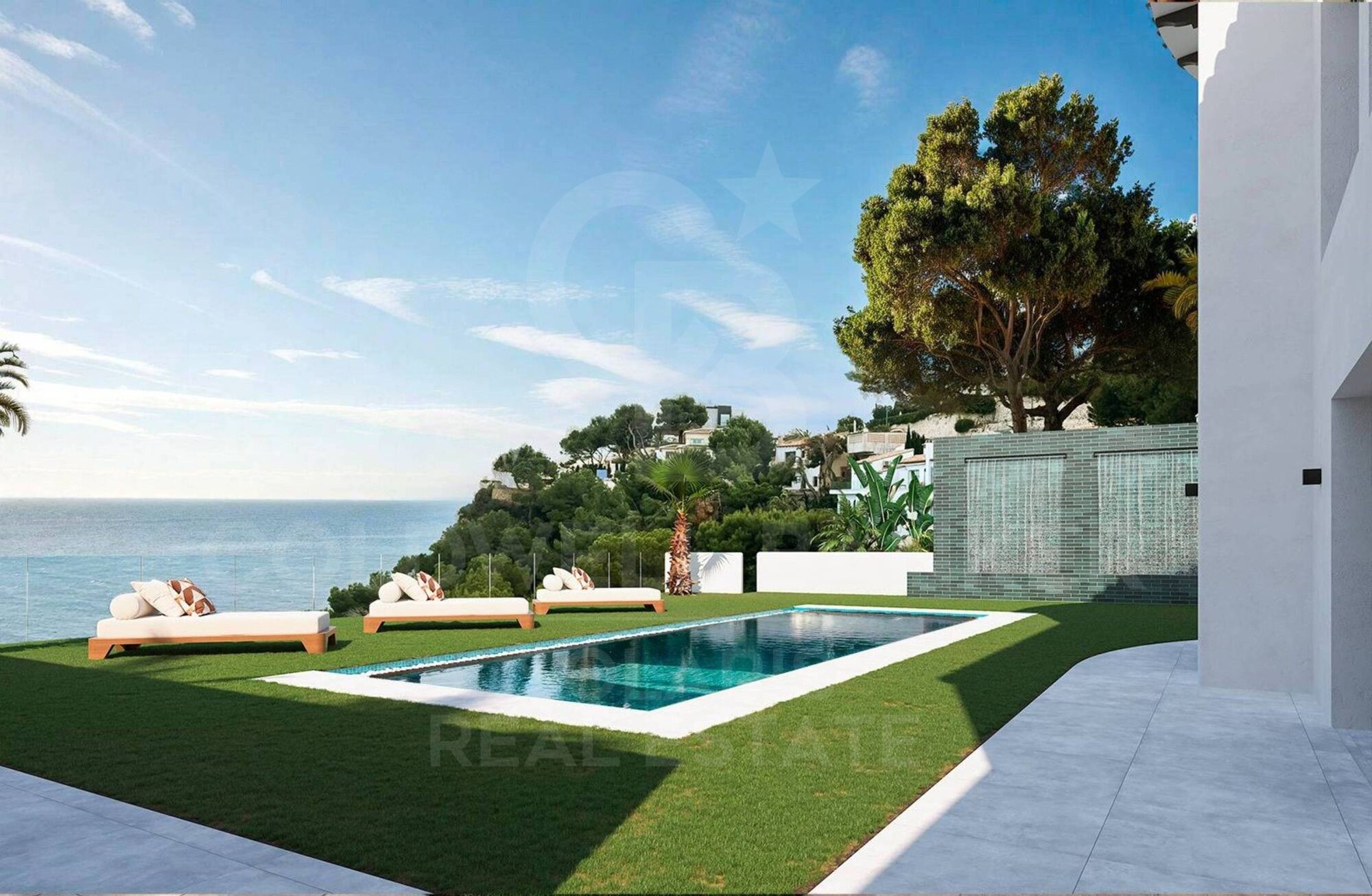 Villa de diseño con vistas panorámicas en Jávea
