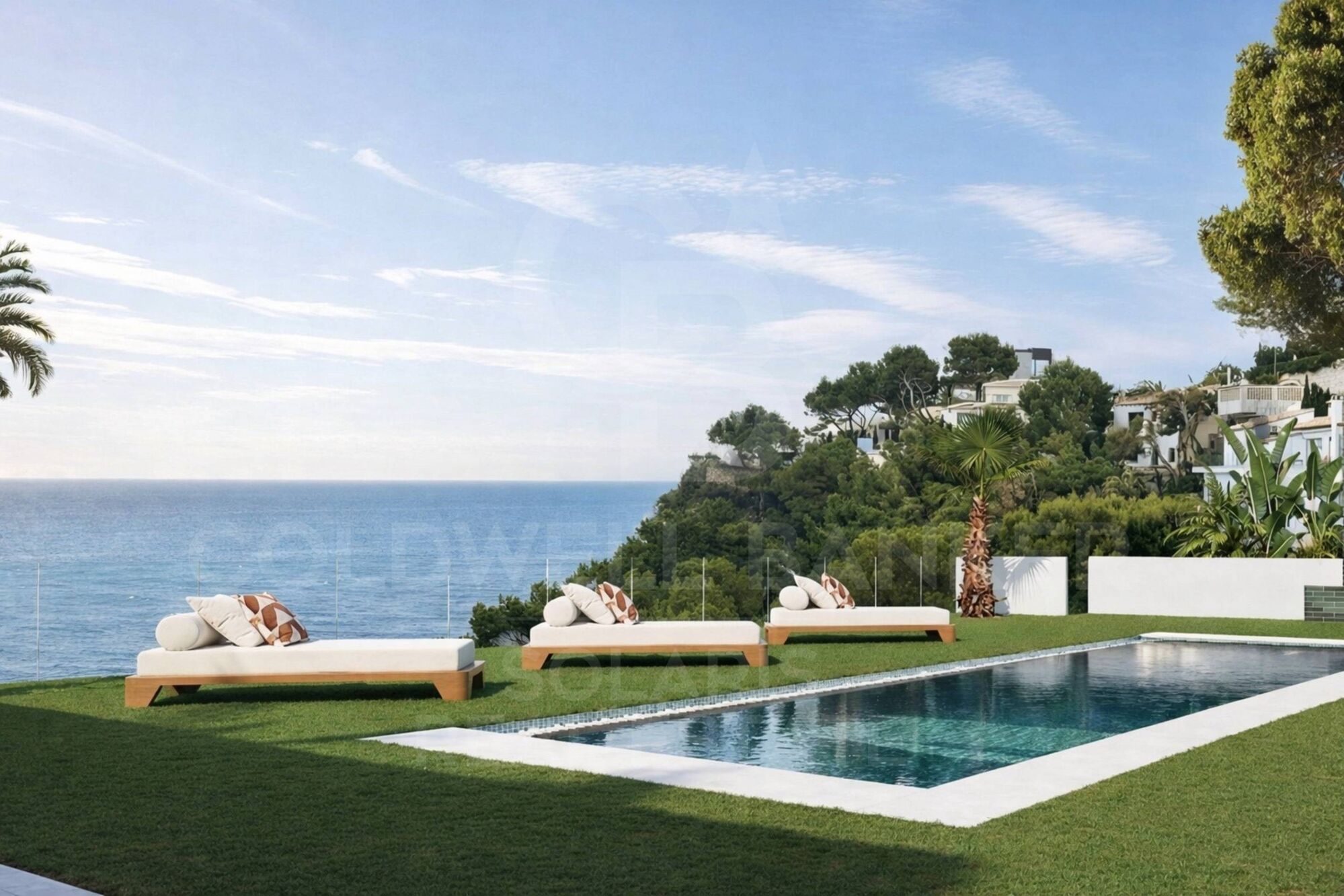 Villa de diseño con vistas panorámicas en Jávea