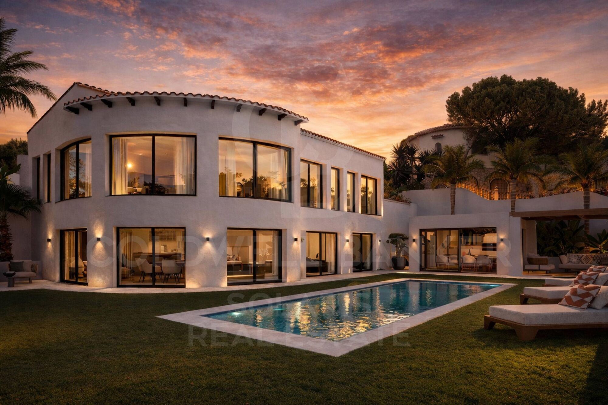 Villa de diseño con vistas panorámicas en Jávea