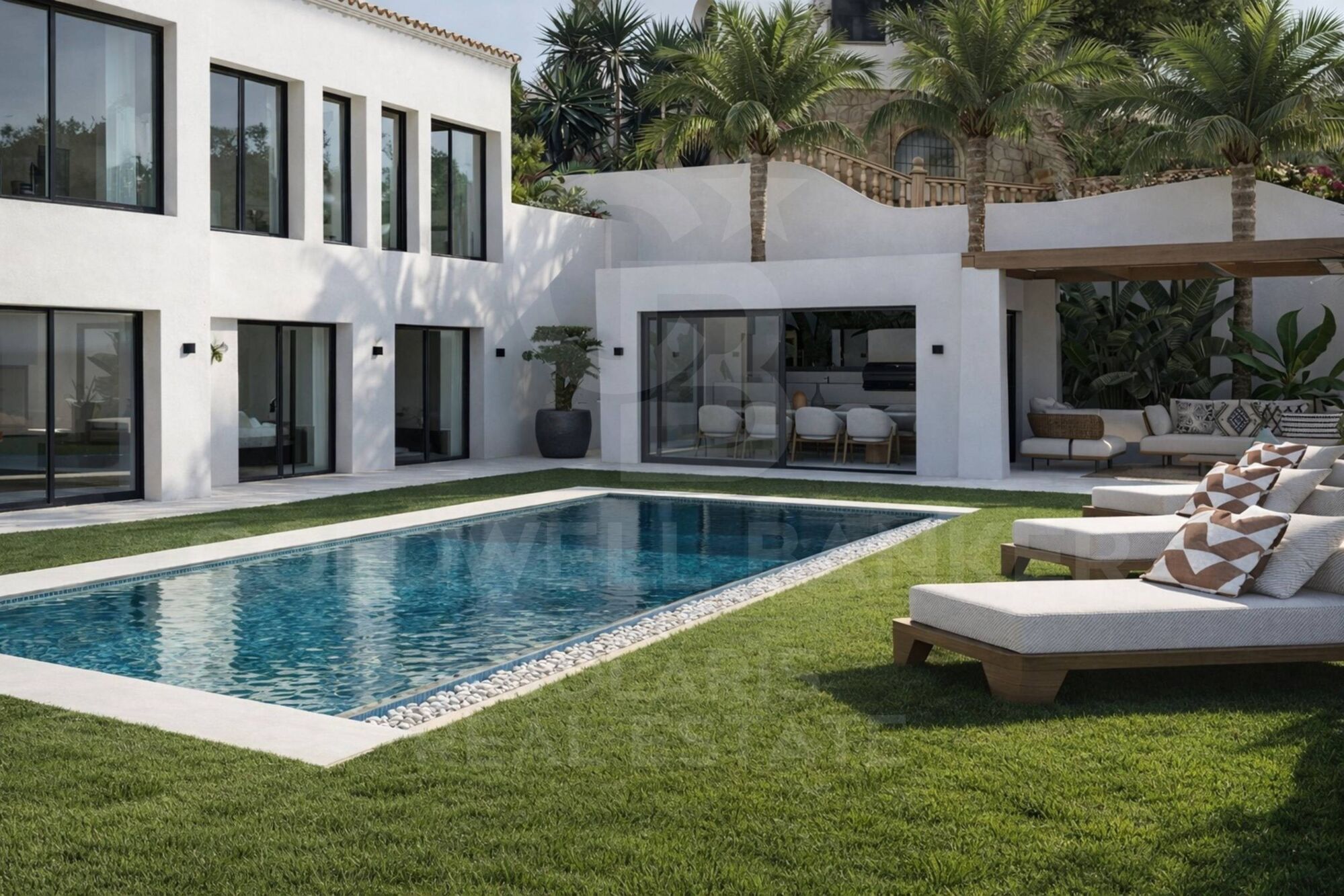 Villa de diseño con vistas panorámicas en Jávea