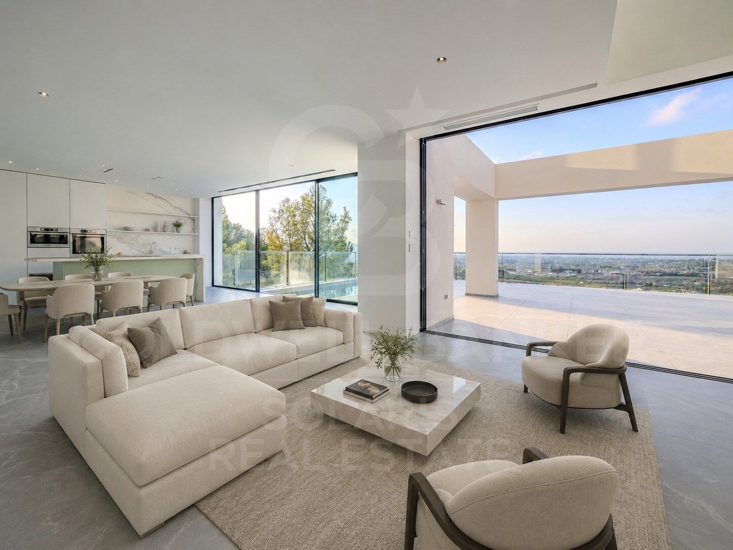 Exclusive premium villa in La Sella with indoor pool, spa and panoramic views of the Mediterranean
