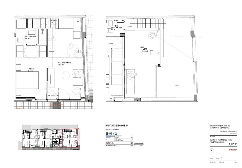 Duplex 2 Bedrooms Sale Barcelona