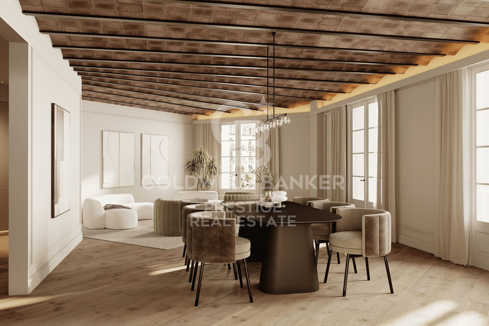 Refurbished flat for sale in Eixample Derecho