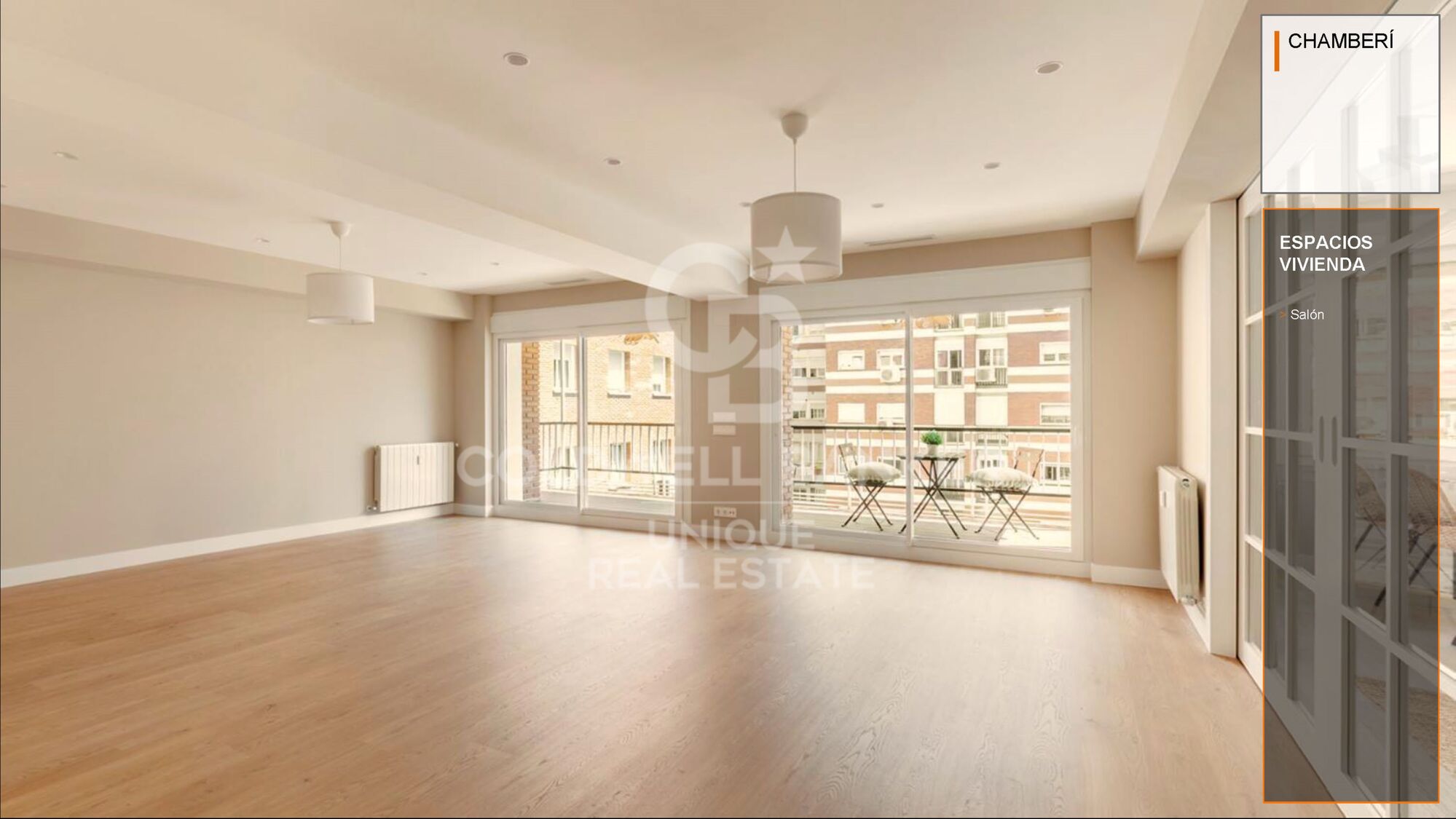 Appartement rénové de 3 chambres à Chamberí