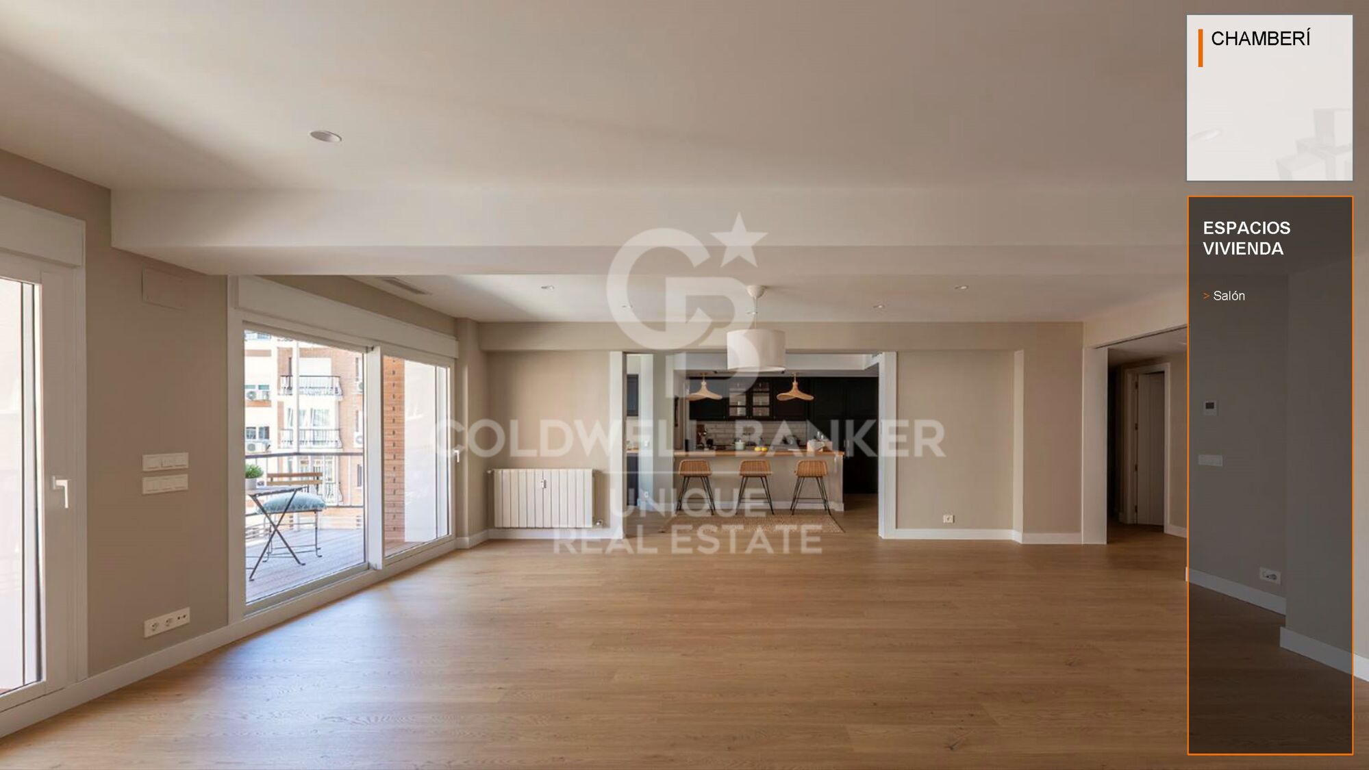 Appartement rénové de 3 chambres à Chamberí