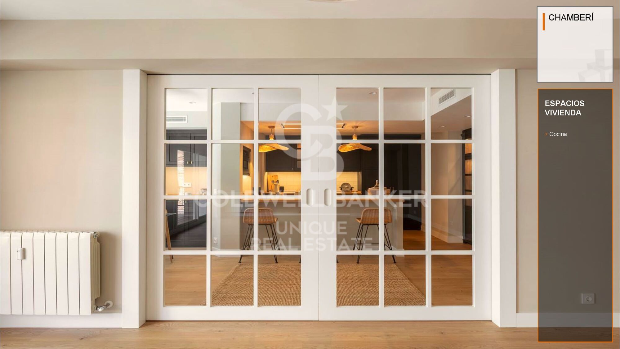 Appartement rénové de 3 chambres à Chamberí