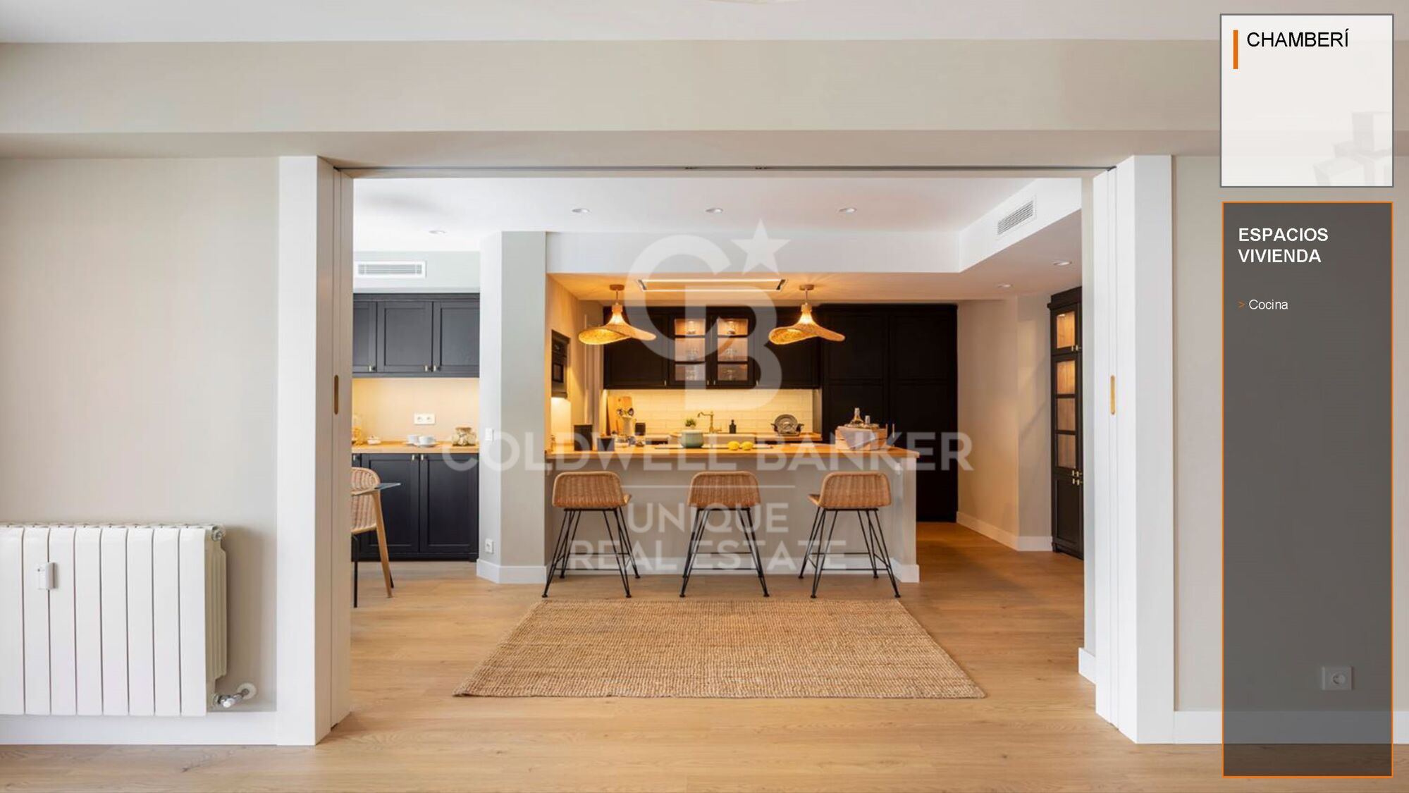 Appartement rénové de 3 chambres à Chamberí
