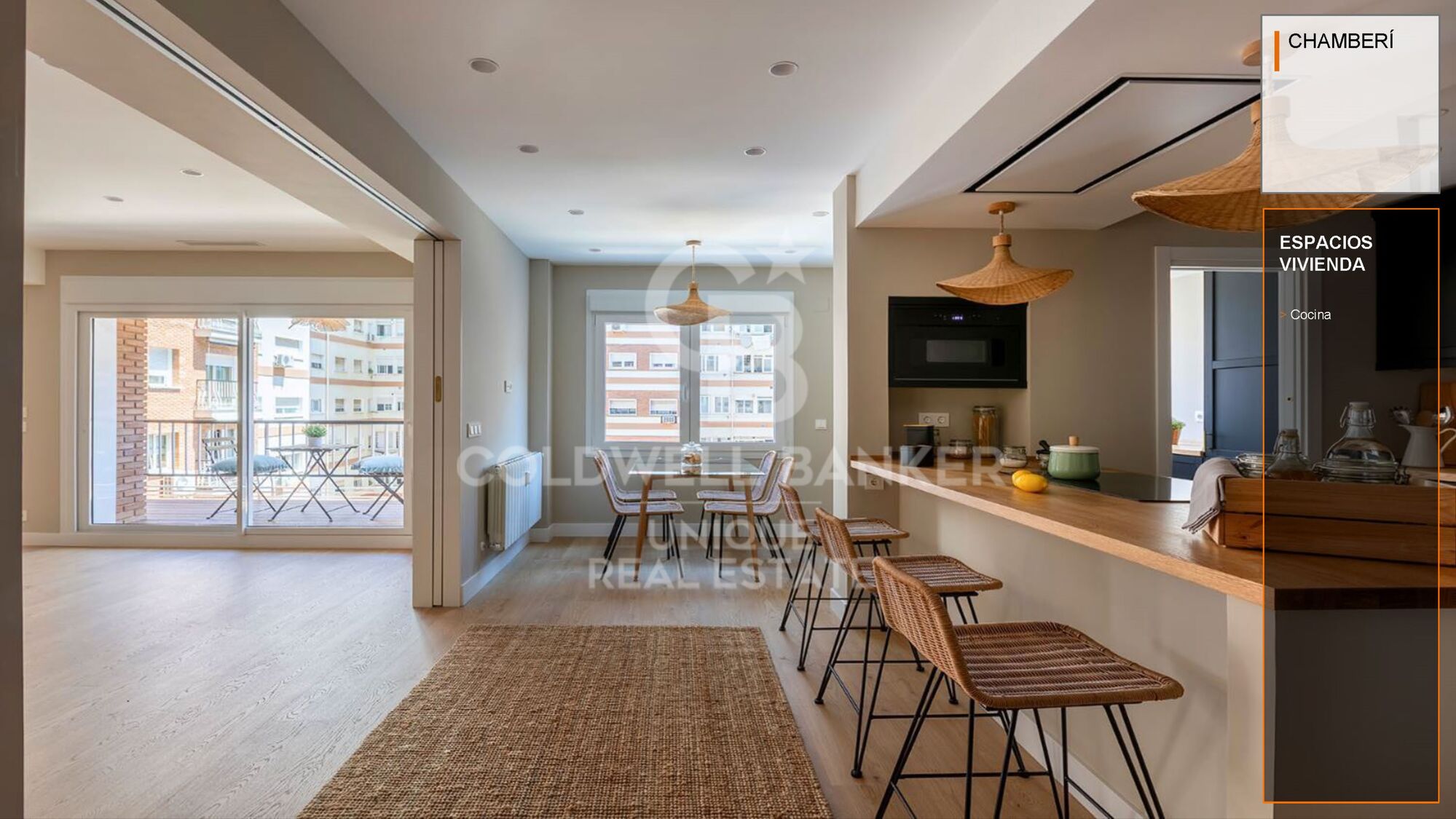 Appartement rénové de 3 chambres à Chamberí