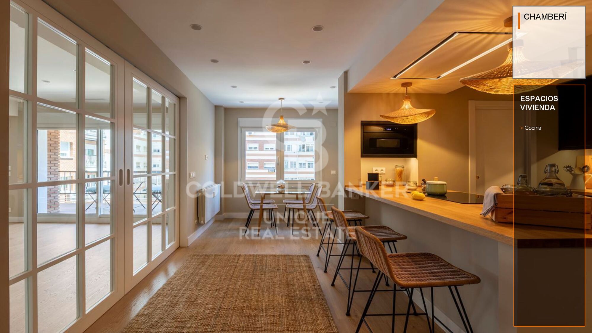 Appartement rénové de 3 chambres à Chamberí