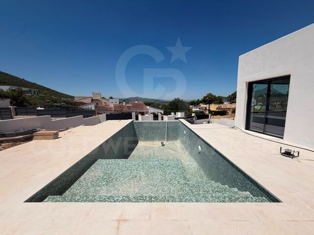 Exclusive new build Ibiza-style villa in Jávea with infinity pool and panoramic views