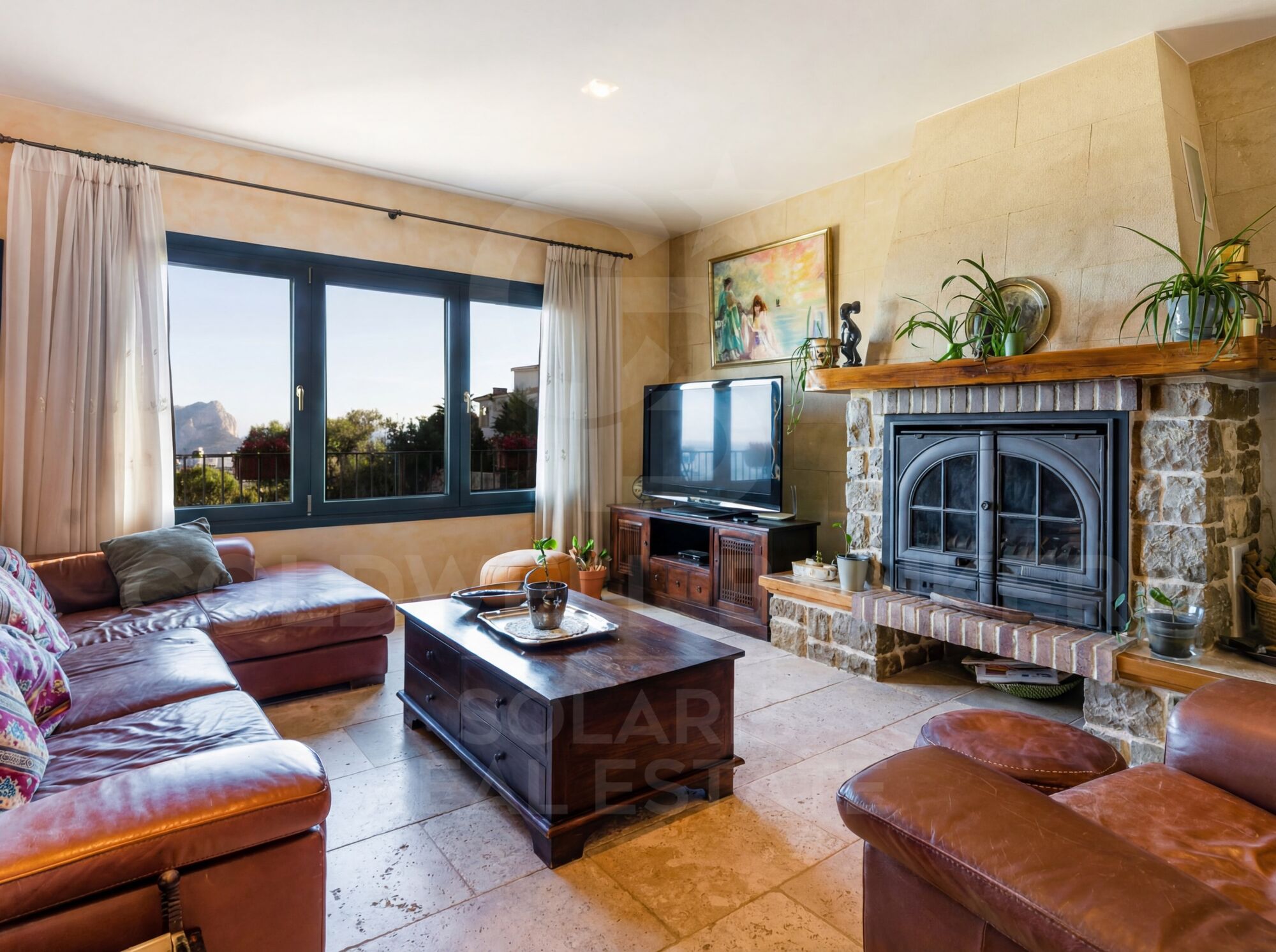 VILLA BENISSA DE ESTILO CLÁSICO - VISTA PANORÁMICA