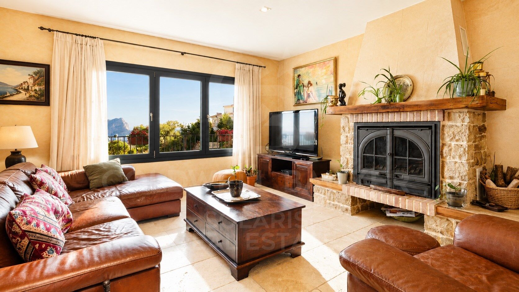 VILLA BENISSA DE ESTILO CLÁSICO - VISTA PANORÁMICA