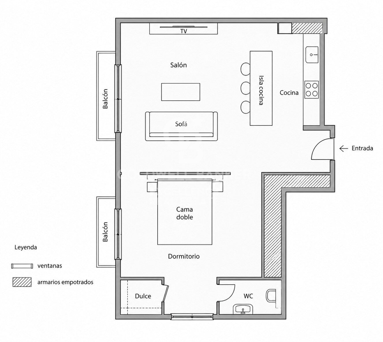 Exklusives Designer-Loft zur Miete im Herzen von Valencia, neben der Plaza de la Reina