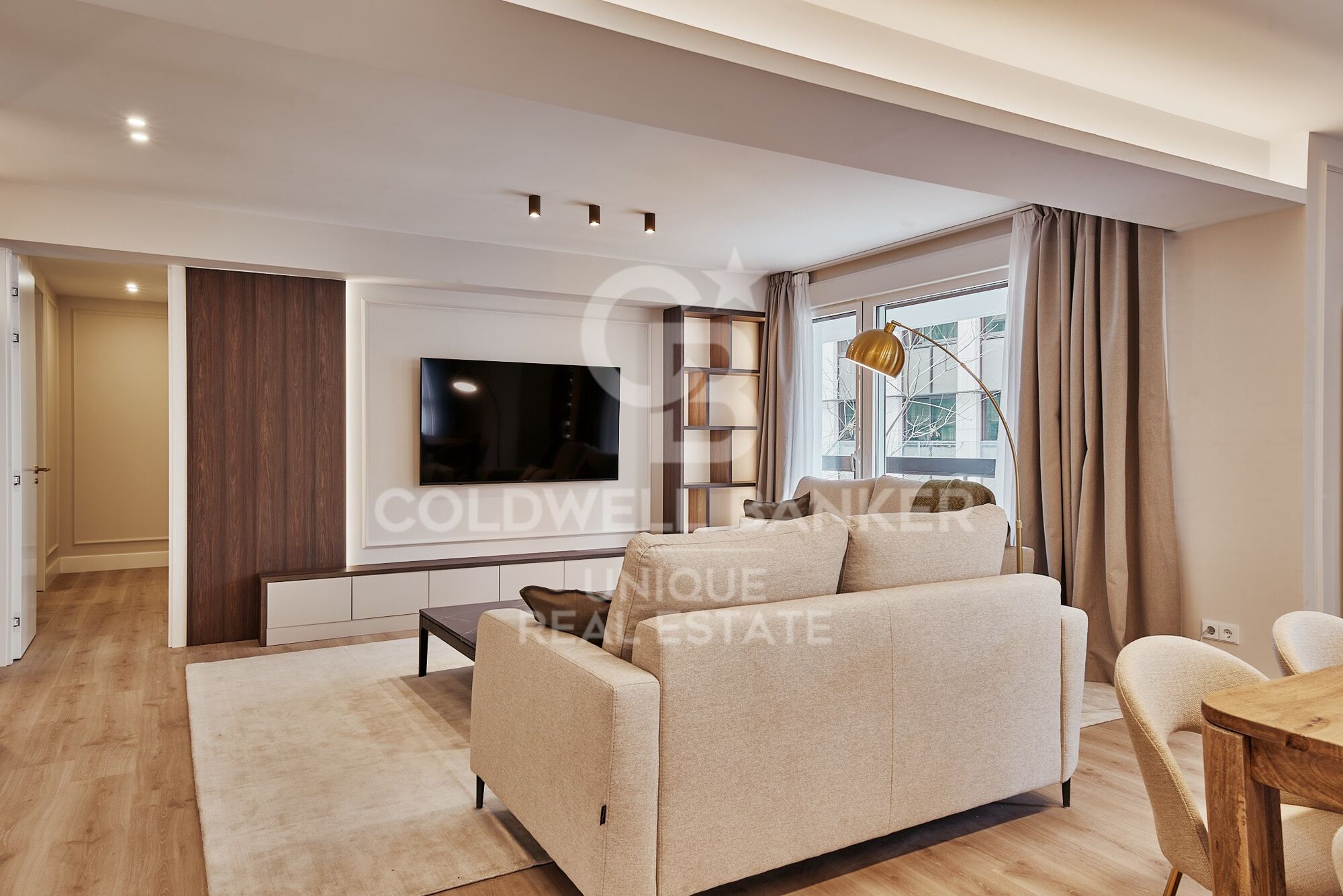 Brandneue 3-Zimmer-Außenwohnung mit Terrasse in Goya, Madrid