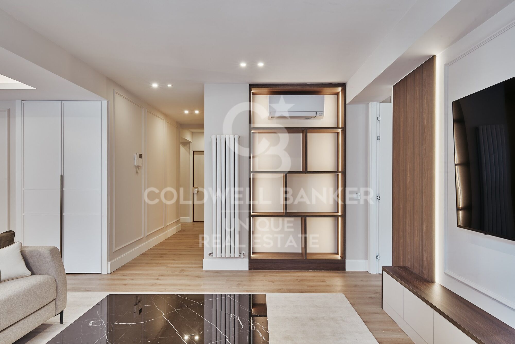Piso exterior a estrenar de 3 habitaciones con terraza en Goya, Madrid