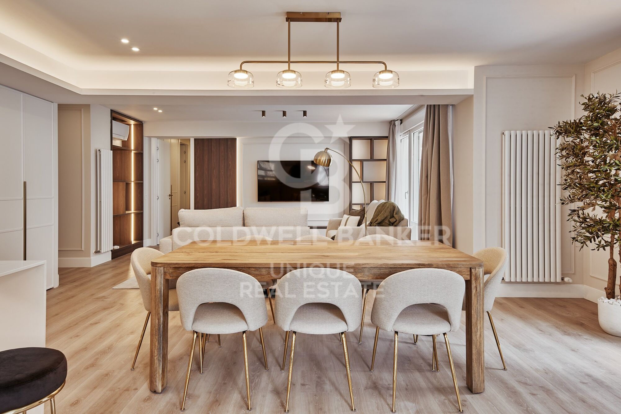 Piso exterior a estrenar de 3 habitaciones con terraza en Goya, Madrid