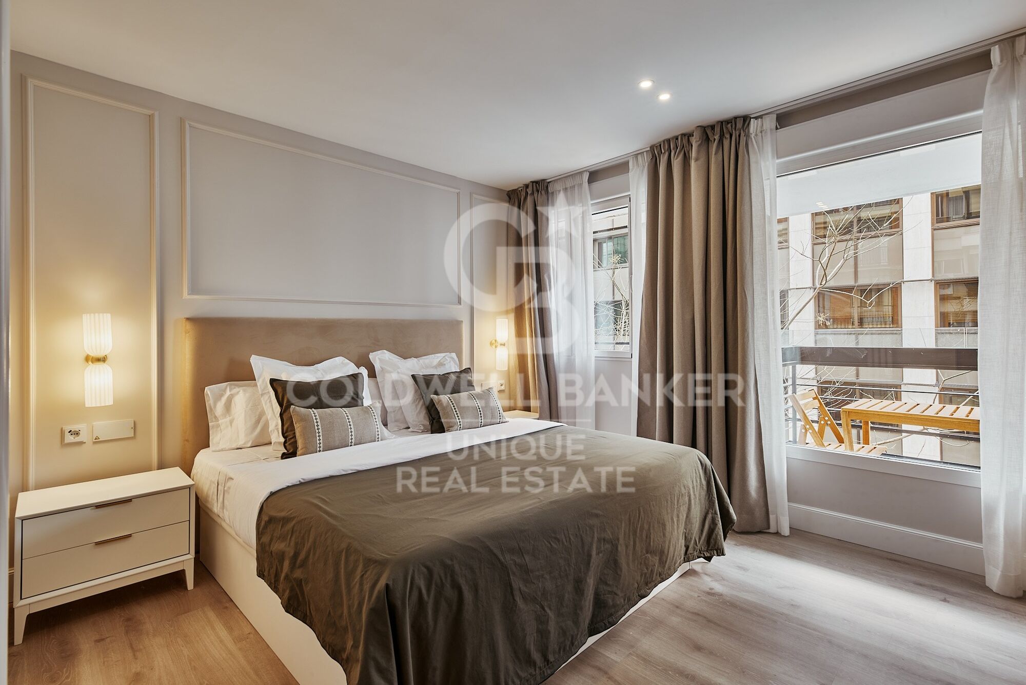 Piso exterior a estrenar de 3 habitaciones con terraza en Goya, Madrid
