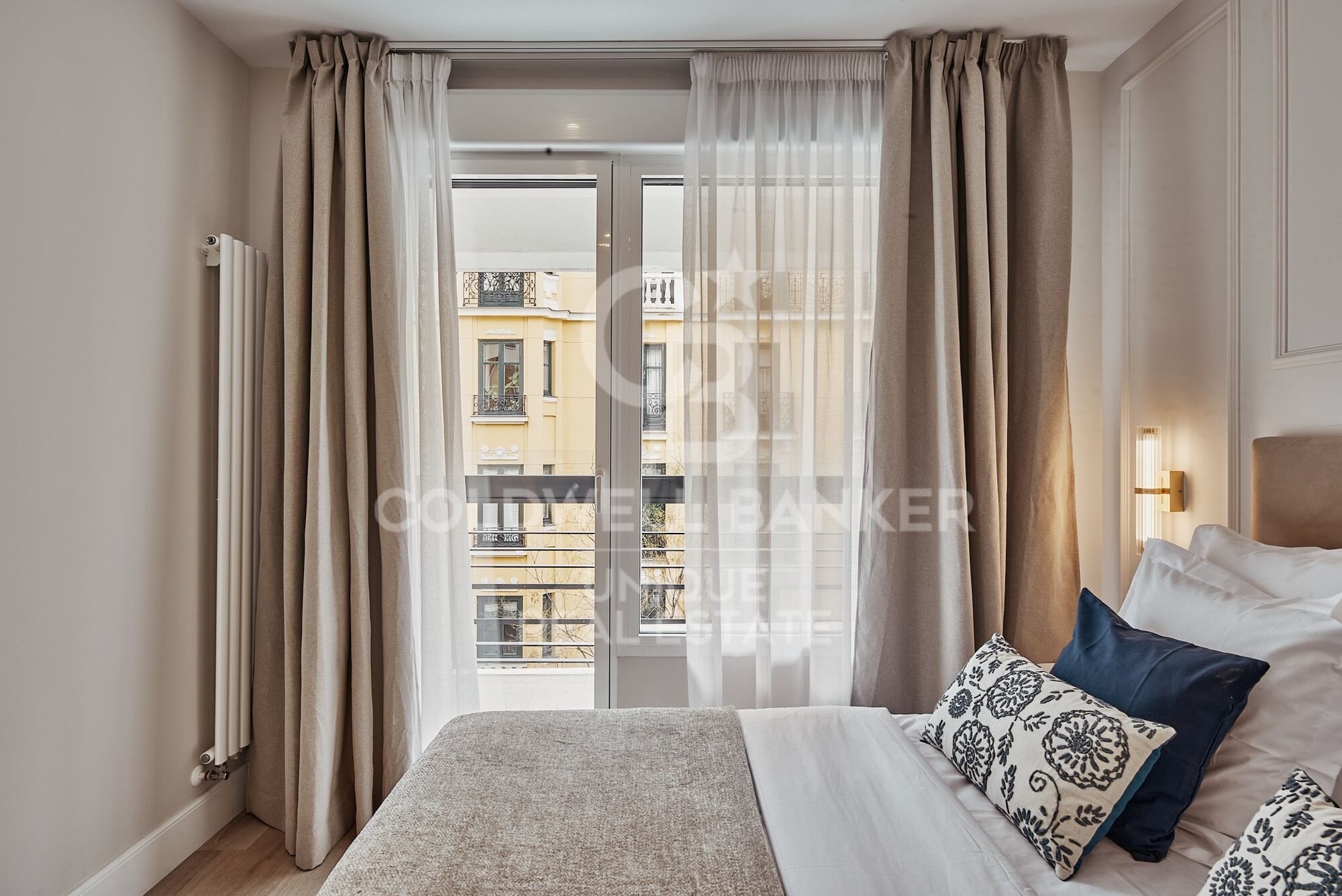 Piso exterior a estrenar de 3 habitaciones con terraza en Goya, Madrid