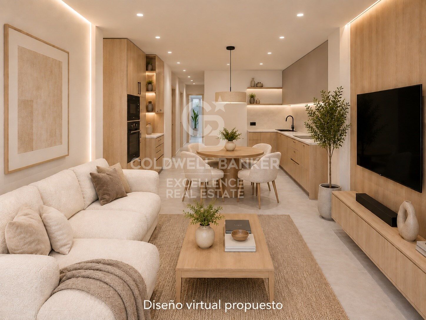 Großzügige Designer-Erdgeschosswohnung mit großer privater Terrasse in El Pilar (Ciutat Vella)
