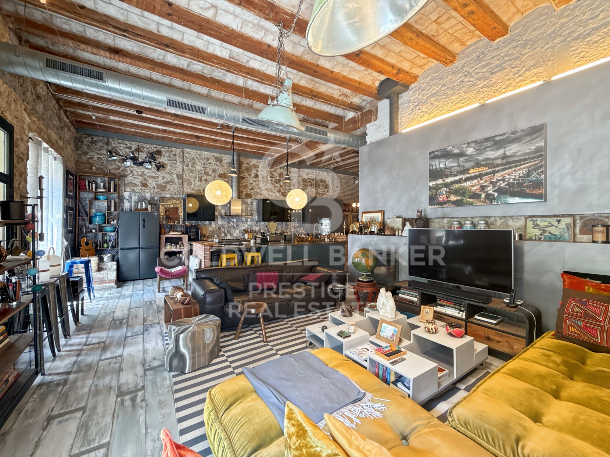 Loft mit Garten und Pool in einem historischen Stadtpalast aus dem 18. Jahrhundert