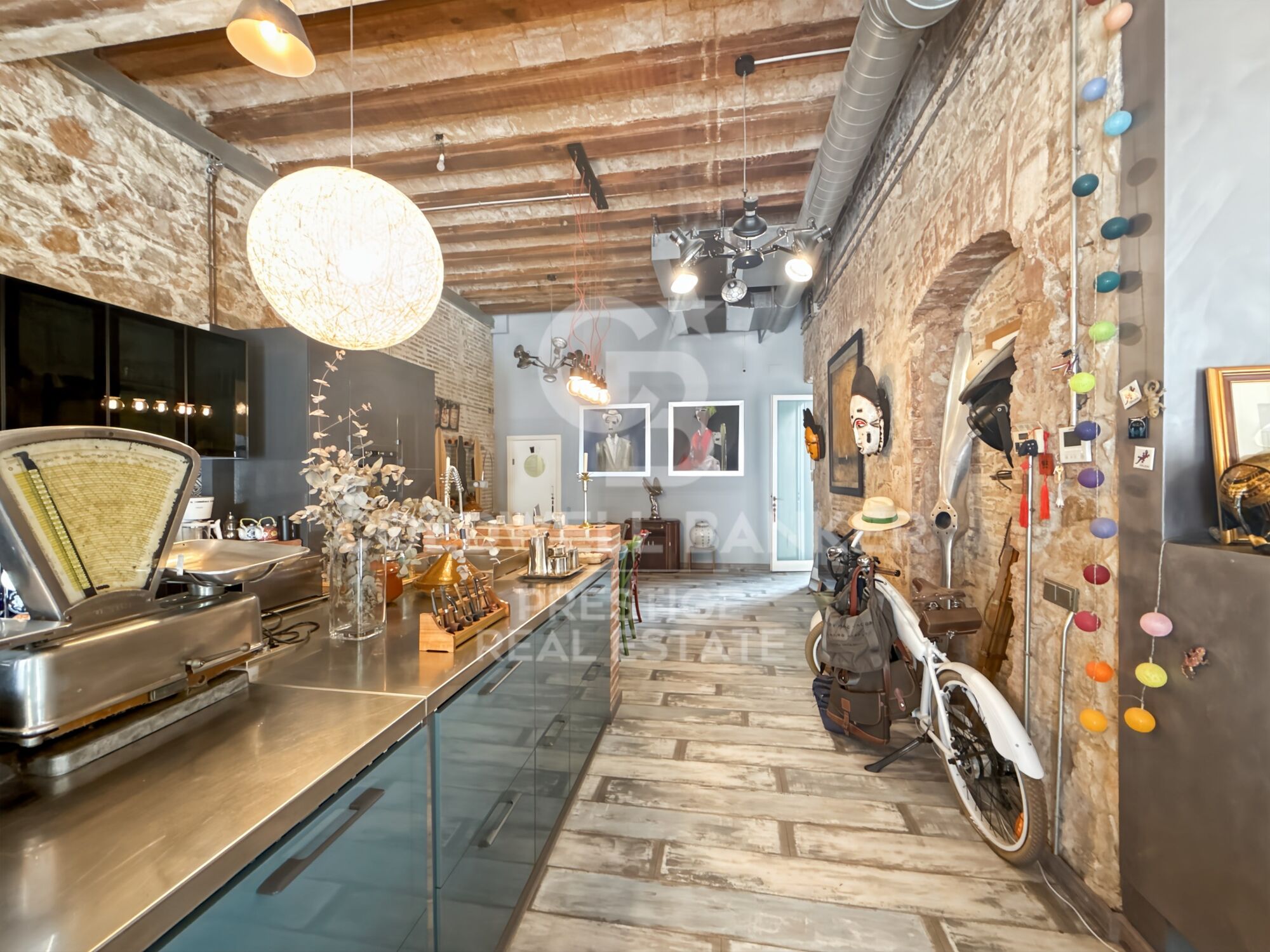 Loft con jardín y piscina en un antiguo palacio del siglo XVIII