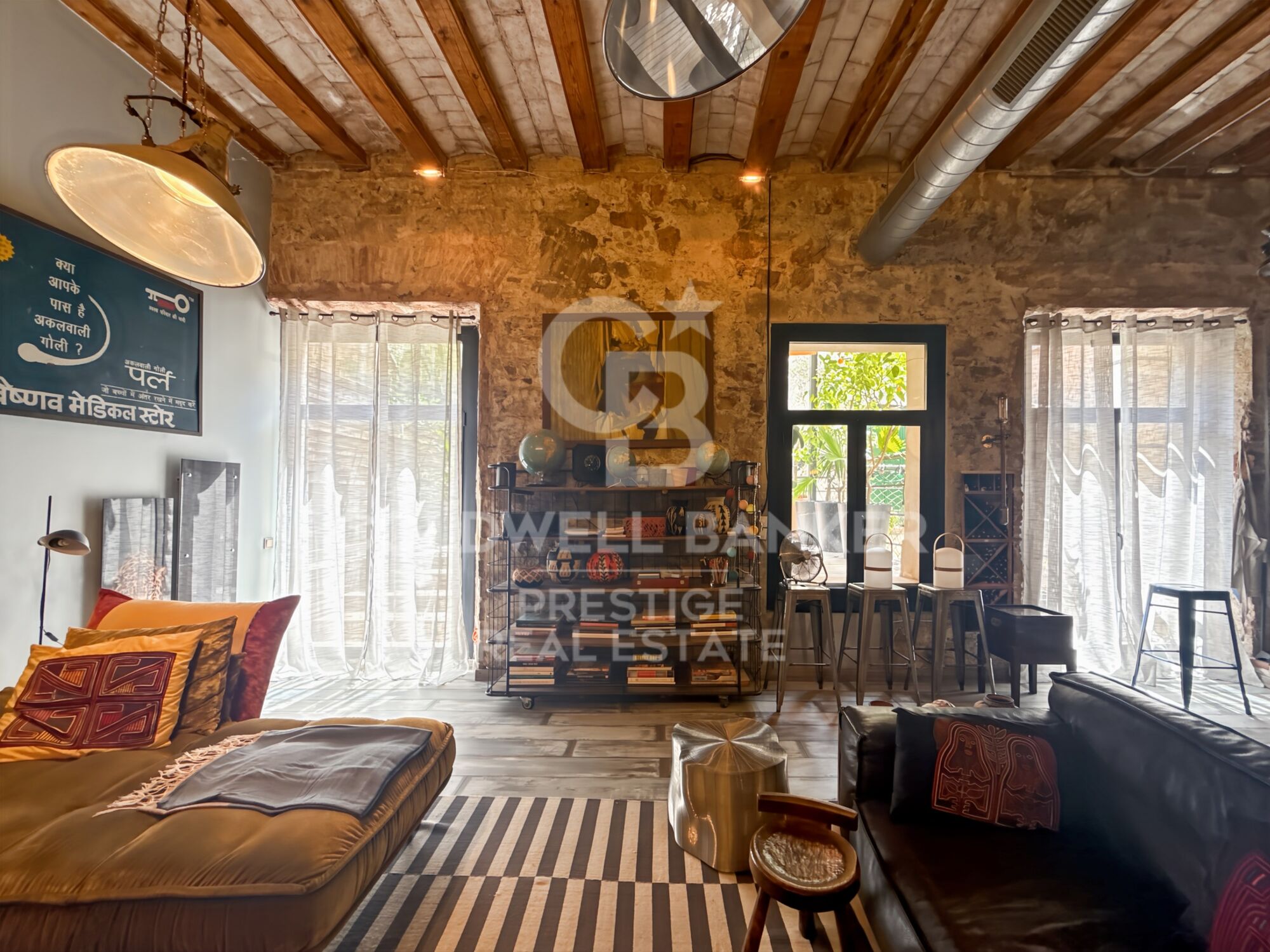 Loft avec jardin et piscine dans un ancien palais du XVIIIe siècle