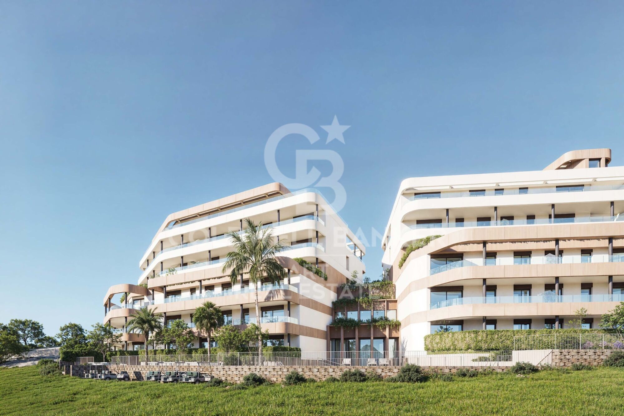 Résidence exclusive composée de logements de 1, 2 et 3 chambres, située au cur d'Estepona Golf.