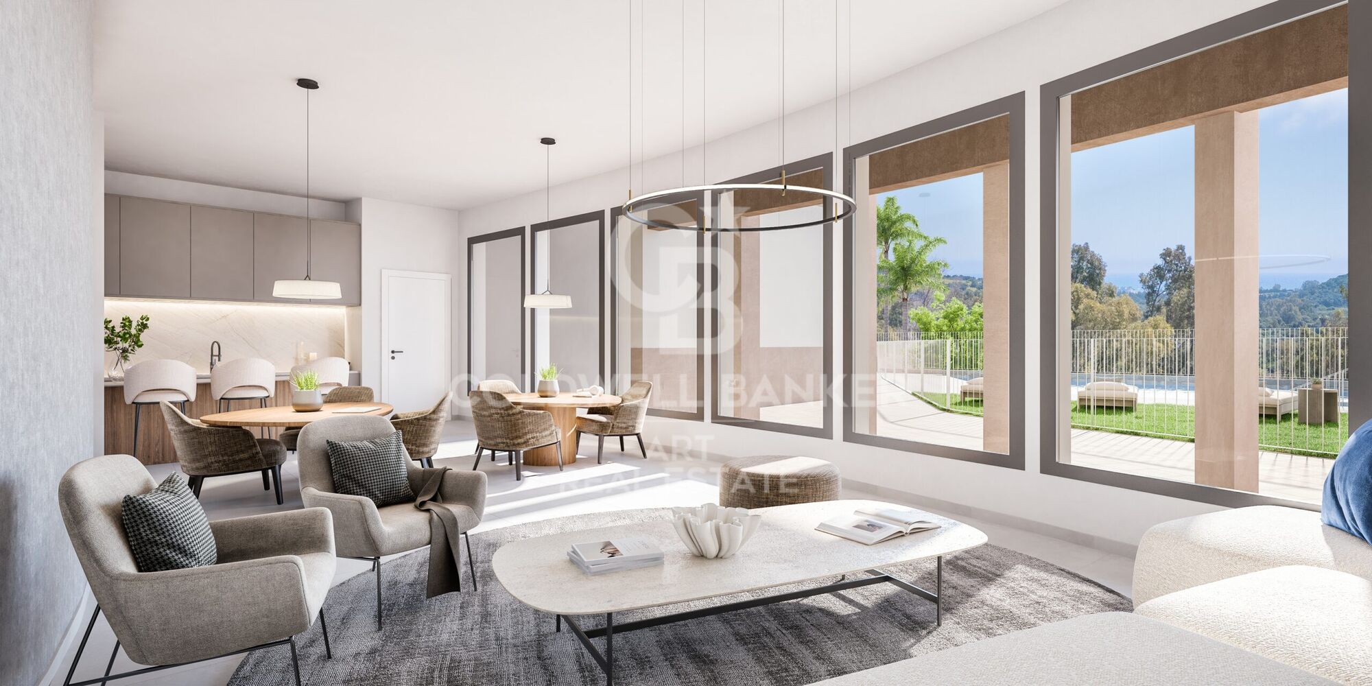 Exklusive Wohnanlage mit 1-, 2- und 3-Zimmer-Wohnungen im Herzen von Estepona Golf.