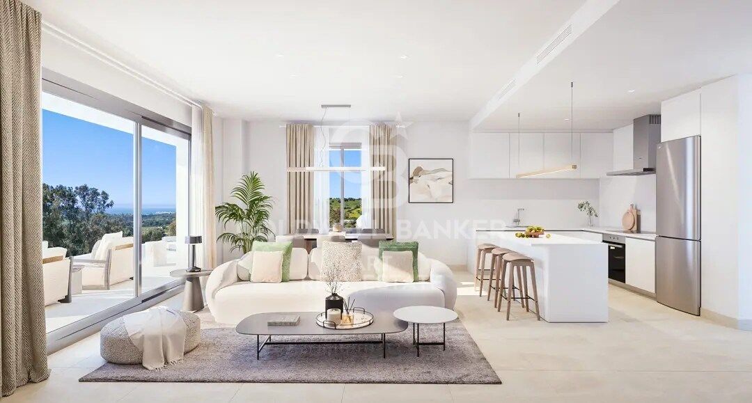 Résidence exclusive composée de logements de 1, 2 et 3 chambres, située au cur d'Estepona Golf.