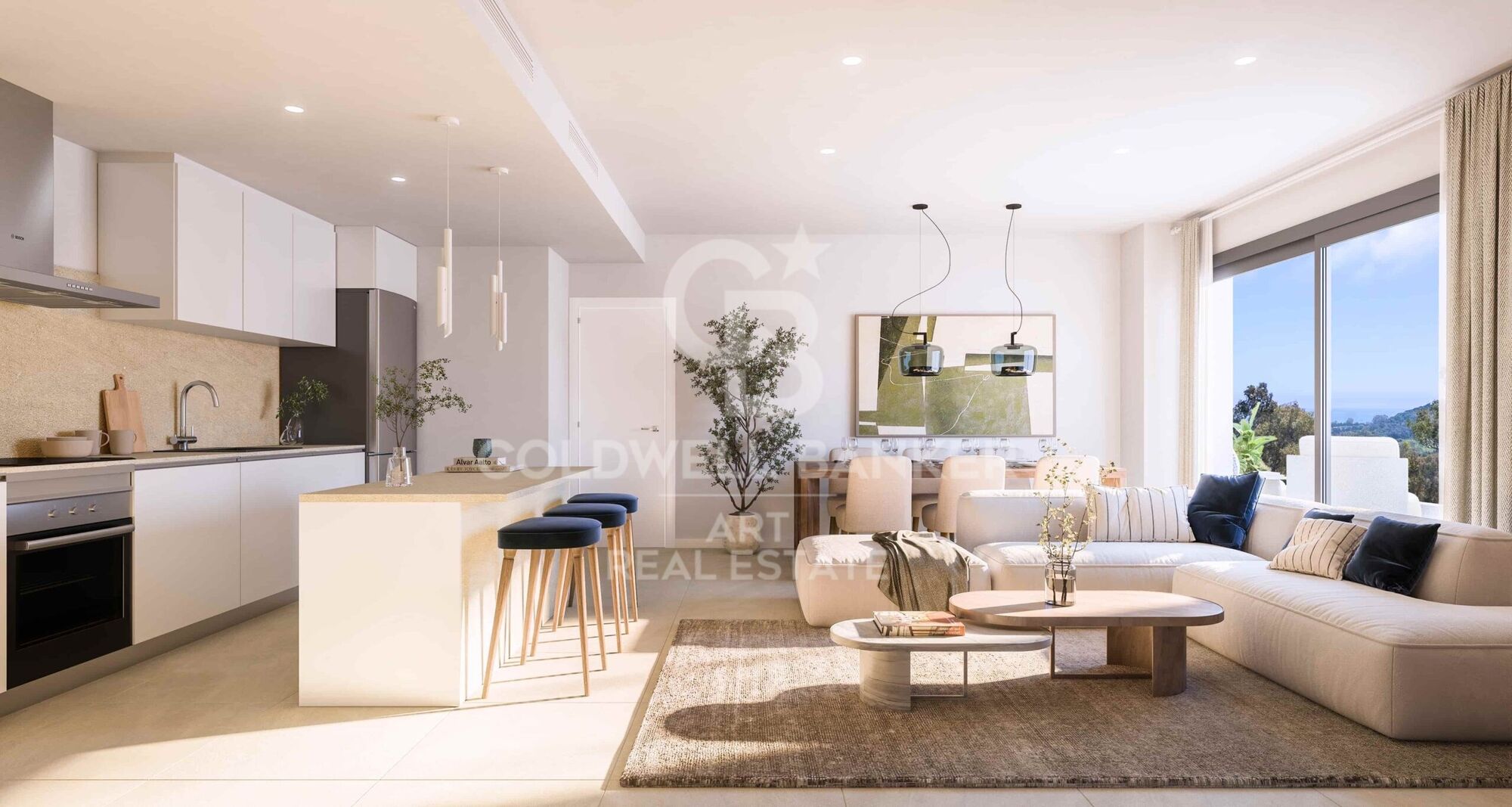Exclusive development of 1, 2 and 3-bedroom homes, located in the heart of Estepona Golf.