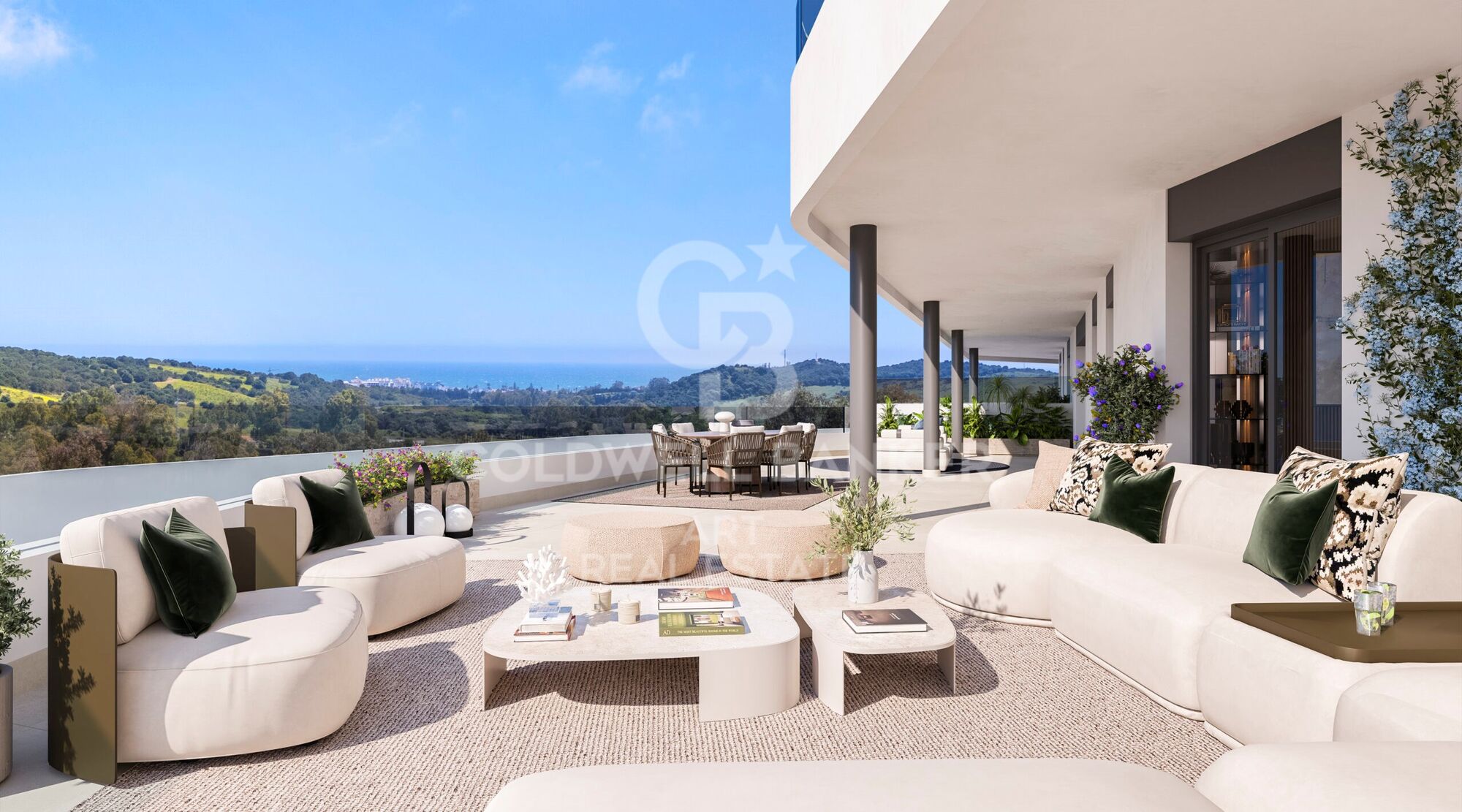 Exclusiva promoción de viviendas de 1, 2 y 3 dormitorios, ubicada en el corazón de Estepona Golf