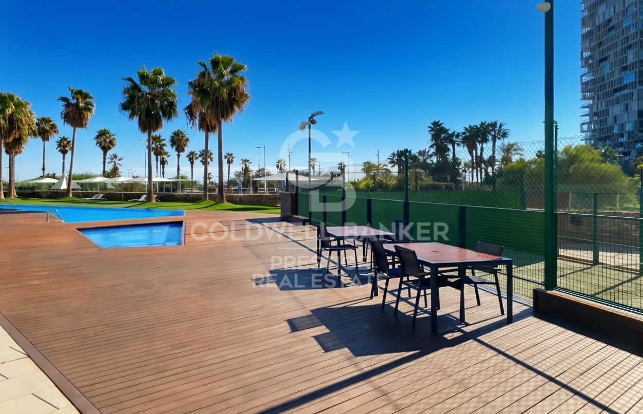 Illa del Mar: piso de 3 habitaciones con terraza y vistas al mar