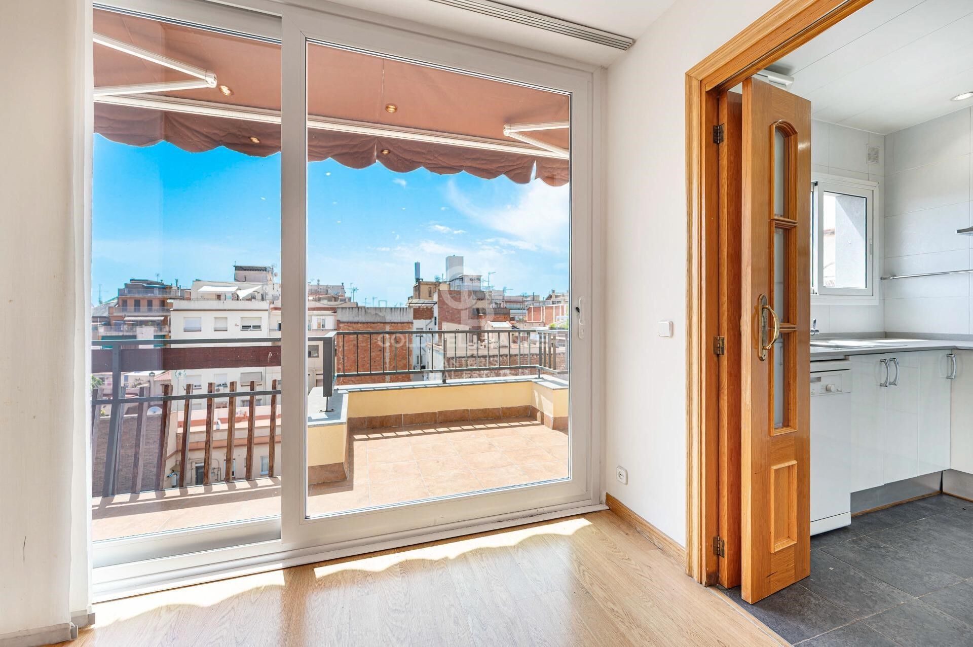 Ático dúplex con dos terrazas en la Vila de Gràcia