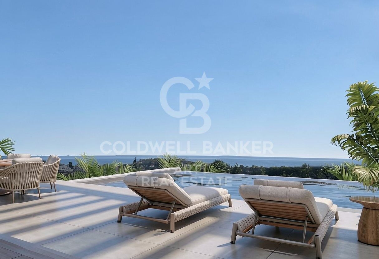 Exclusiva villa contemporánea con vistas al Mediterráneo