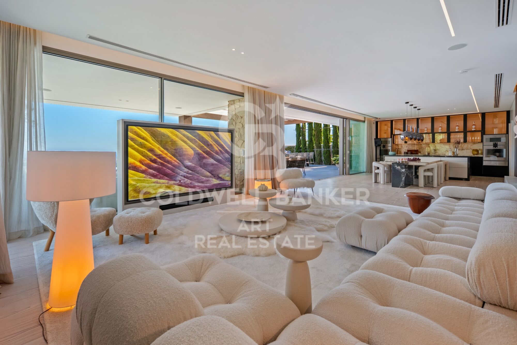 Exclusiva residencia contemporánea con vistas al mar en The Hills, La Quinta