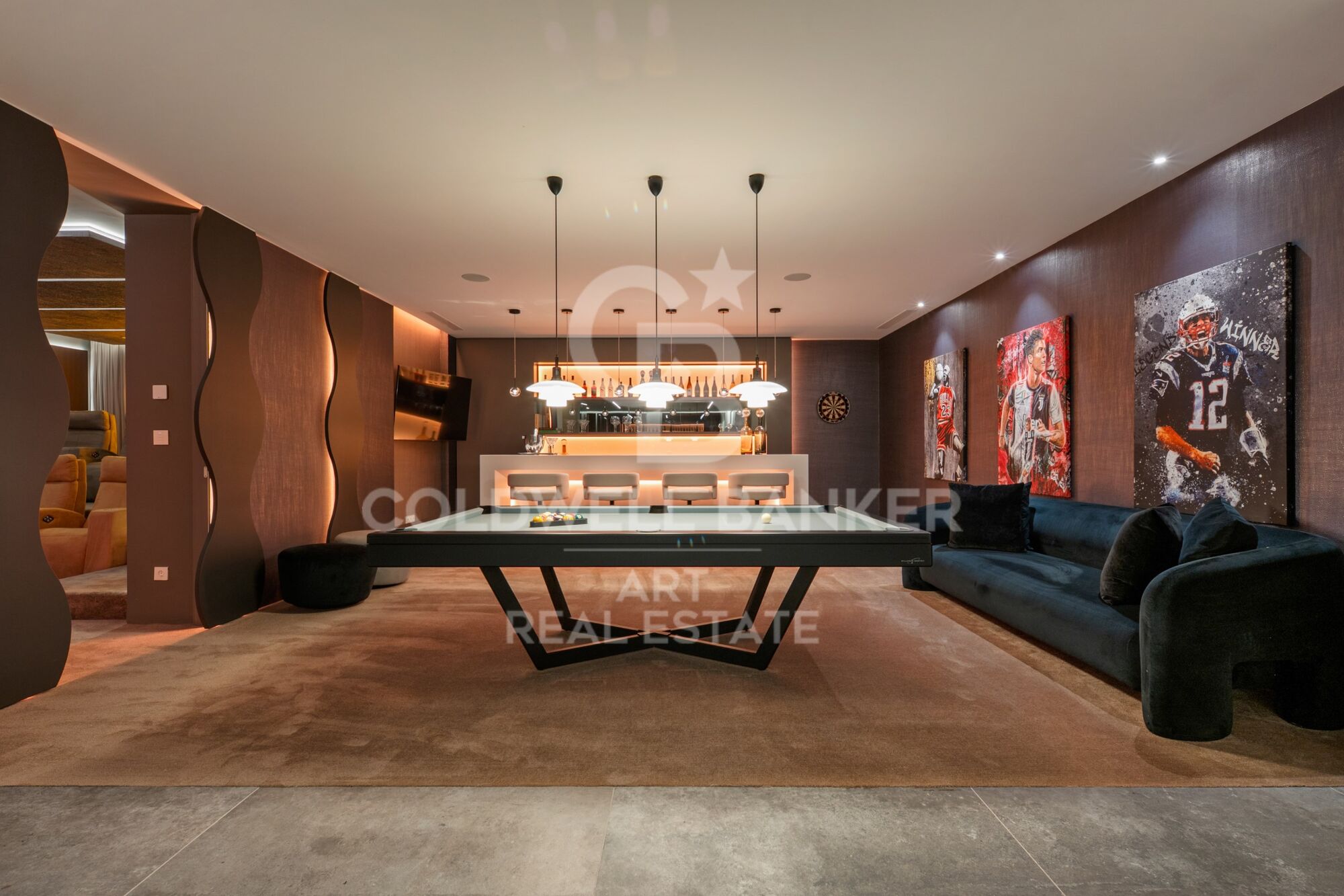 Exclusiva residencia contemporánea con vistas al mar en The Hills, La Quinta