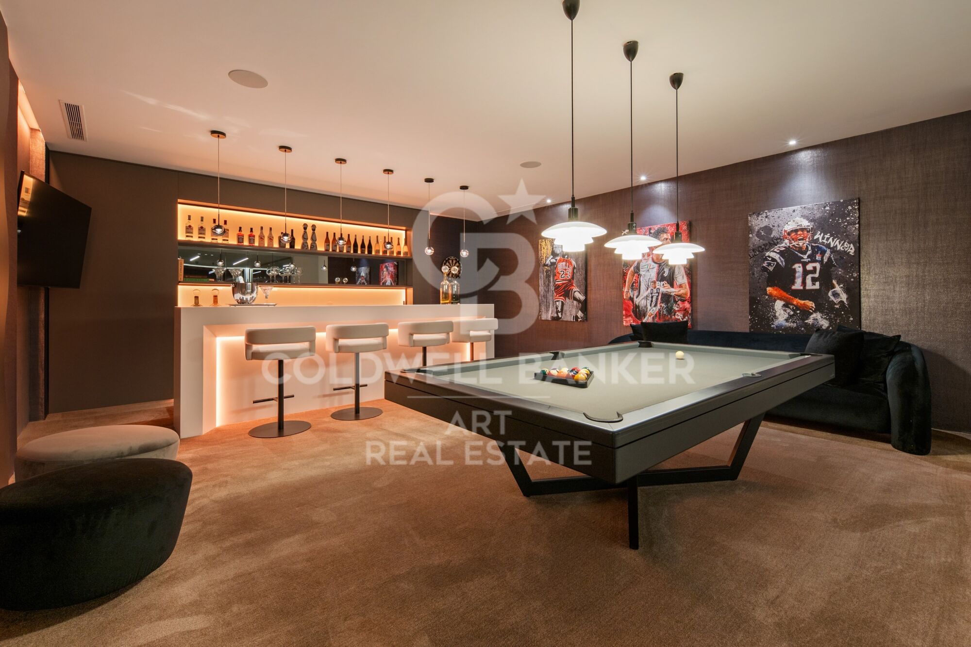Exclusiva residencia contemporánea con vistas al mar en The Hills, La Quinta